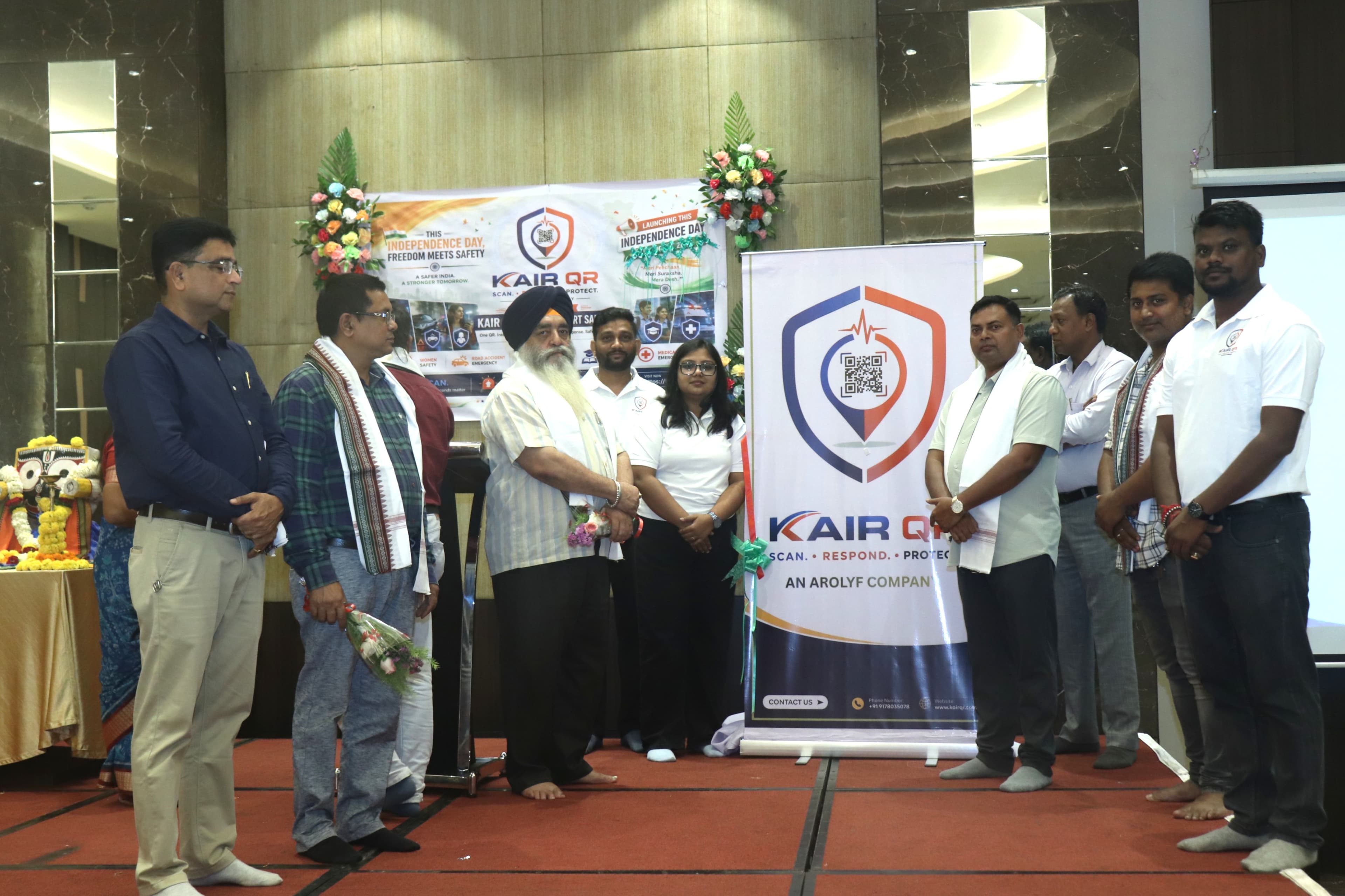 Guests at the KAIR QR launch event